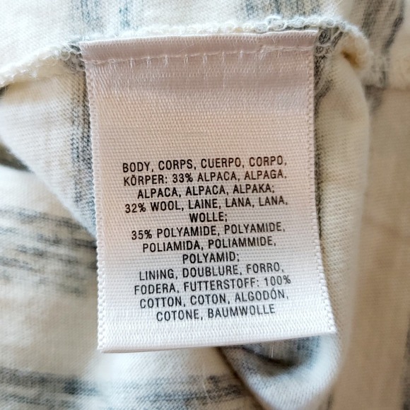 Moth Gray Alpaca Wool Sweater Size XS - Picture 12 of 12